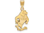 Logoart Sterling Silver Gp Georgia Southern University Large Pendant