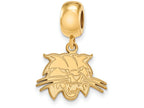 Logoart Sterling Silver Gp Ohio University Small Dangle Bead
