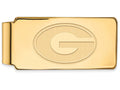 Logoart Sterling Silver Gp University Of Georgia Money Clip