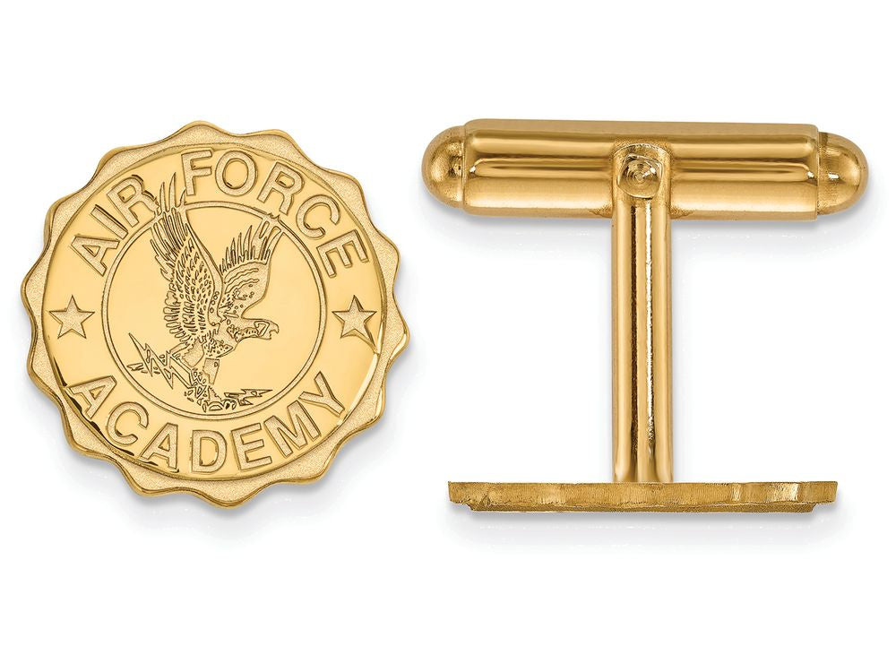 Logoart Sterling Silver Gp United States Air Force Academy Crest Cuff Links