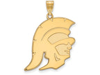Logoart Sterling Silver Gp University Of Southern California Extra Large  Pendant