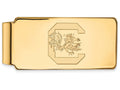 Logoart Sterling Silver Gp University Of South Carolina Money Clip