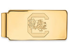 Logoart Sterling Silver Gp University Of South Carolina Money Clip