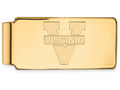 Logoart Sterling Silver Gp University Of Virginia Money Clip
