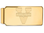 Logoart Sterling Silver Gp University Of Virginia Money Clip
