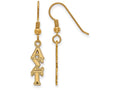 Logoart Sterling Silver Gp Alpha Sigma Tau Small Dangle Earrings