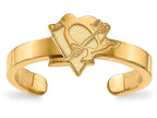 Sterling Silver Gp Nhl Logoart Pittsburgh Penguins Toe Ring