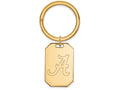Logoart Sterling Silver Gp University Of Alabama Key Chain