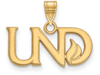 Logoart Sterling Silver Gp University Of North Dakota Small Pendant