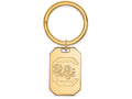 Logoart Sterling Silver Gp University Of South Carolina Key Chain