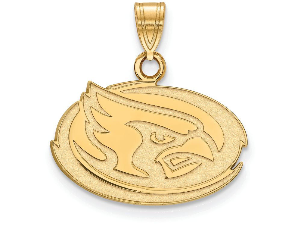 Logoart Sterling Silver Gp Iowa State University Small Pendant