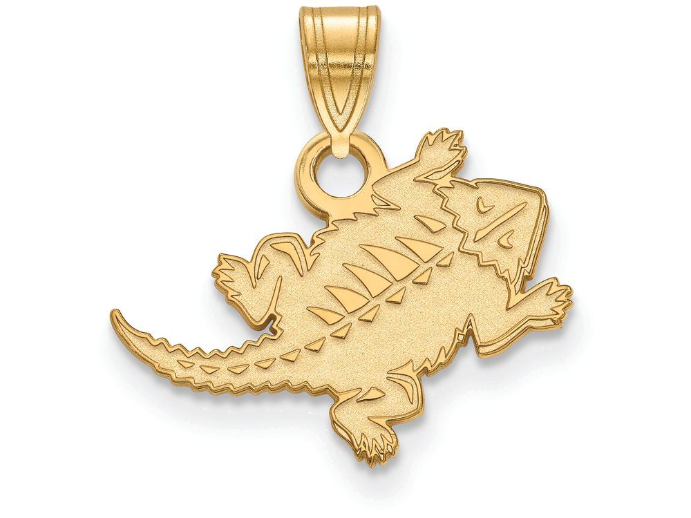 Logoart Sterling Silver Gp Texas Christian University Small Pendant