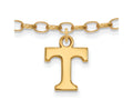 Logoart Sterling Silver Gp University Of Tennessee Anklet