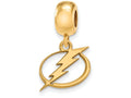 Sterling Silver Gp Nhl Logoart Tampa Bay Lightning Small Dangle Bead