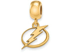Sterling Silver Gp Nhl Logoart Tampa Bay Lightning Small Dangle Bead