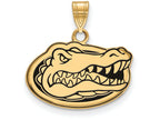 Logoart Sterling Silver Gp University Of Florida Small Enamel Pendant