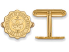 Logoart Sterling Silver Gp University Of North Dakota Crest Cuff Link