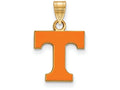 Logoart Sterling Silver Gp University Of Tennessee Small Enamel Pendant