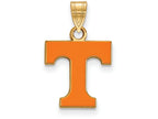 Logoart Sterling Silver Gp University Of Tennessee Small Enamel Pendant