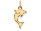 Logoart Sterling Silver Gp Delta Delta Delta Extra Small Pendant