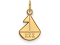Logoart Sterling Silver Gp Sigma Sigma Sigma Extra Small Pendant