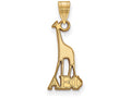 Logoart Sterling Silver Gp Alpha Epsilon Phi Small Pendant