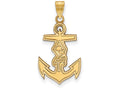Logoart Sterling Silver Gp Alpha Sigma Tau Small Pendant