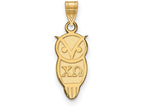 Logoart Sterling Silver Gp Chi Omega Small Pendant