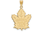 Sterling Silver Gp Nhl Logoart Toronto Maple Leafs Extra Large  Pendant