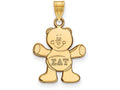 Logoart Sterling Silver Gp Sigma Delta Tau Small Pendant