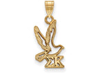 Logoart Sterling Silver Gp Sigma Kappa Small Pendant