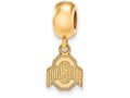 Logoart Sterling Silver Gp Ohio State University Extra Small Dangle Bead Charm