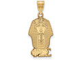 Logoart Sterling Silver Gp Phi Sigma Sigma Medium Pendant