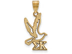 Logoart Sterling Silver Gp Sigma Kappa Medium Pendant