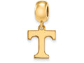 Logoart Sterling Silver Gp University Of Tennessee Small Dangle Bead
