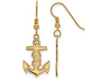 Logoart Sterling Silver Gp Alpha Sigma Tau Small Dangle Earrings