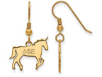 Logoart Sterling Silver Gp Delta Phi Epsilon Small Dangle Earrings