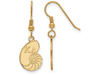 Logoart Sterling Silver Gp Kappa Delta Small Dangle Earrings