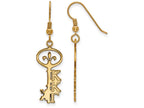 Logoart Sterling Silver Gp Kappa Kappa Gamma Small Dangle Earrings