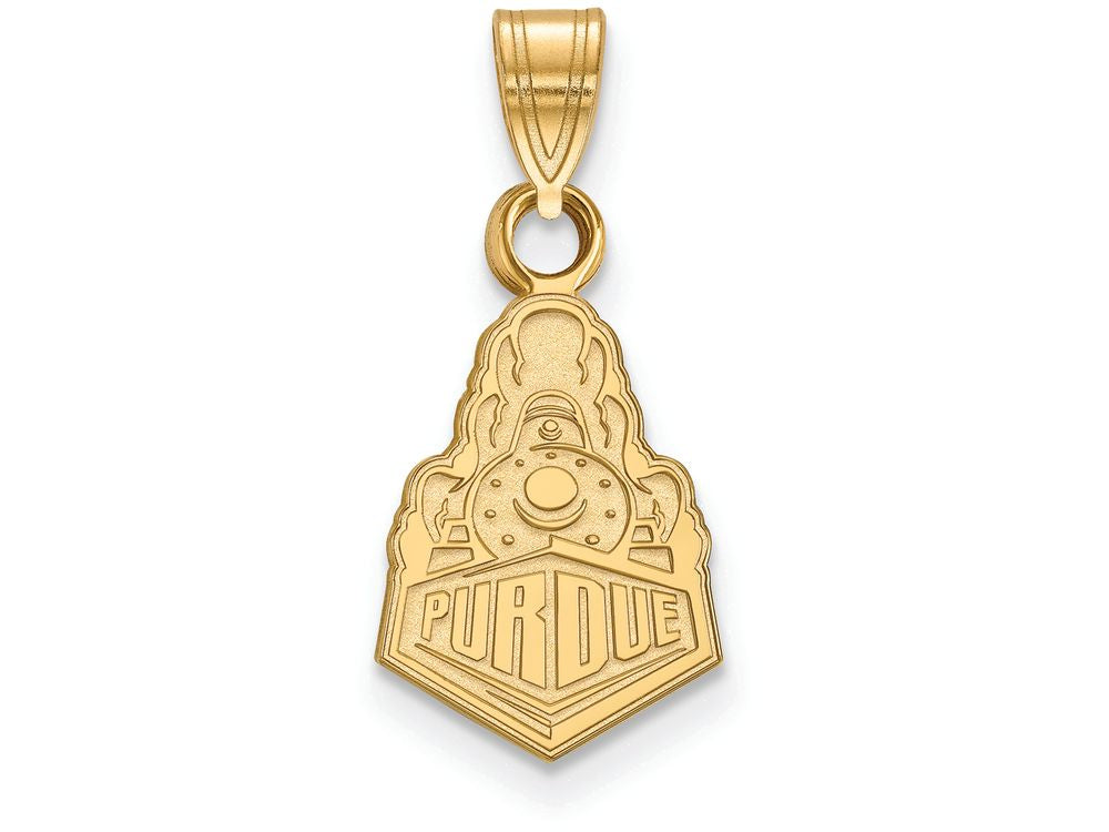 Logoart Sterling Silver Gp Purdue Small Pendant