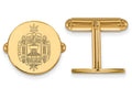 Logoart Sterling Silver Gp Navy Crest Cuff Link