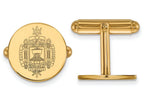 Logoart Sterling Silver Gp Navy Crest Cuff Link