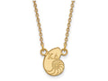 Logoart Sterling Silver Gp Kappa Delta Extra Small Pendant Necklace