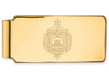 Logoart Sterling Silver Gp Navy Money Clip Crest