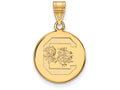 Logoart Sterling Silver Gp University Of South Carolina Med Disc Pendant