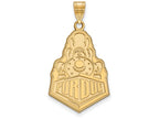 Logoart Sterling Silver Gp Purdue Extra Large  Pendant