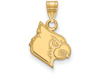 Logoart Sterling Silver Gp University Of Louisville Small Pendant