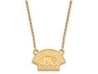 Sterling Silver Gp Nhl Logoart Boston Bruins Small Pendant Necklace