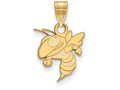 Logoart Sterling Silver Gp Georgia Institute Of Technology Small Pendant