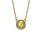 Logoart Sterling Silver Gp Kappa Delta Small Enamel Pendant Necklace